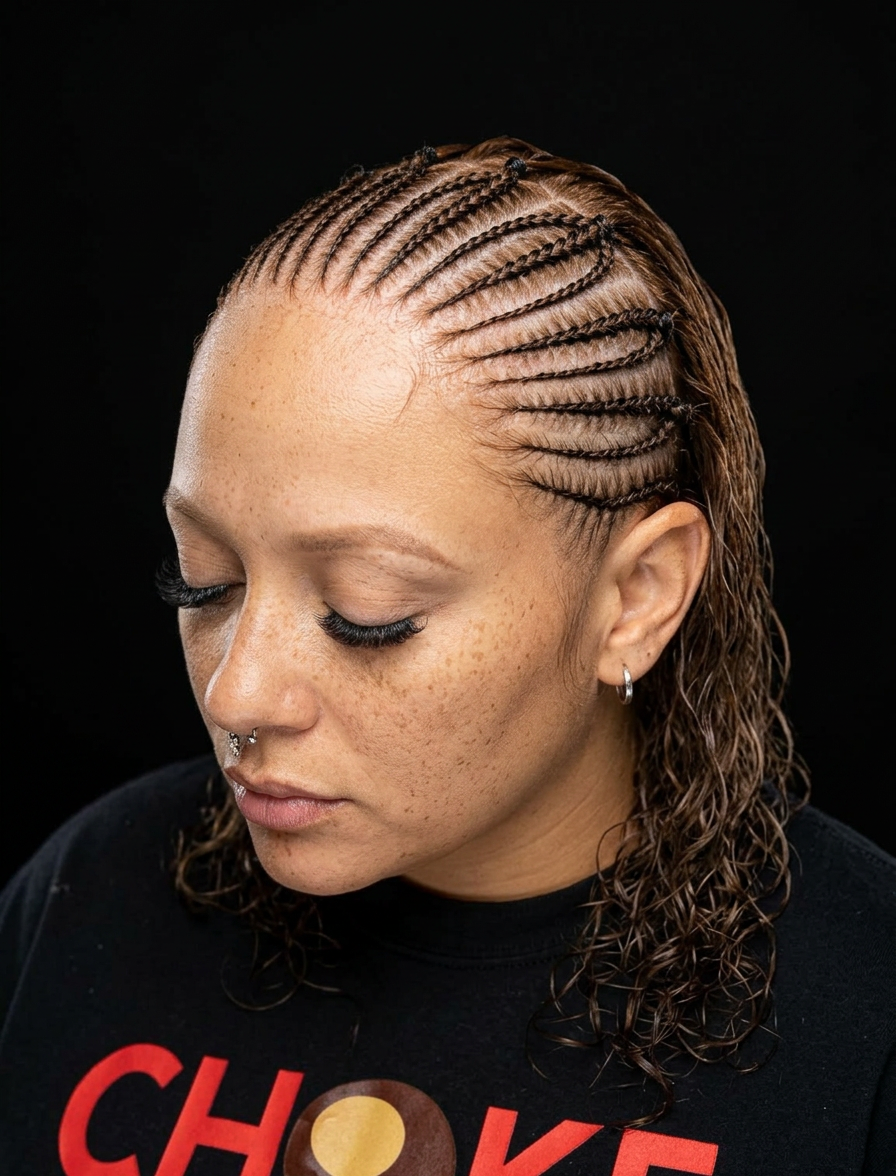Natural Half Braids