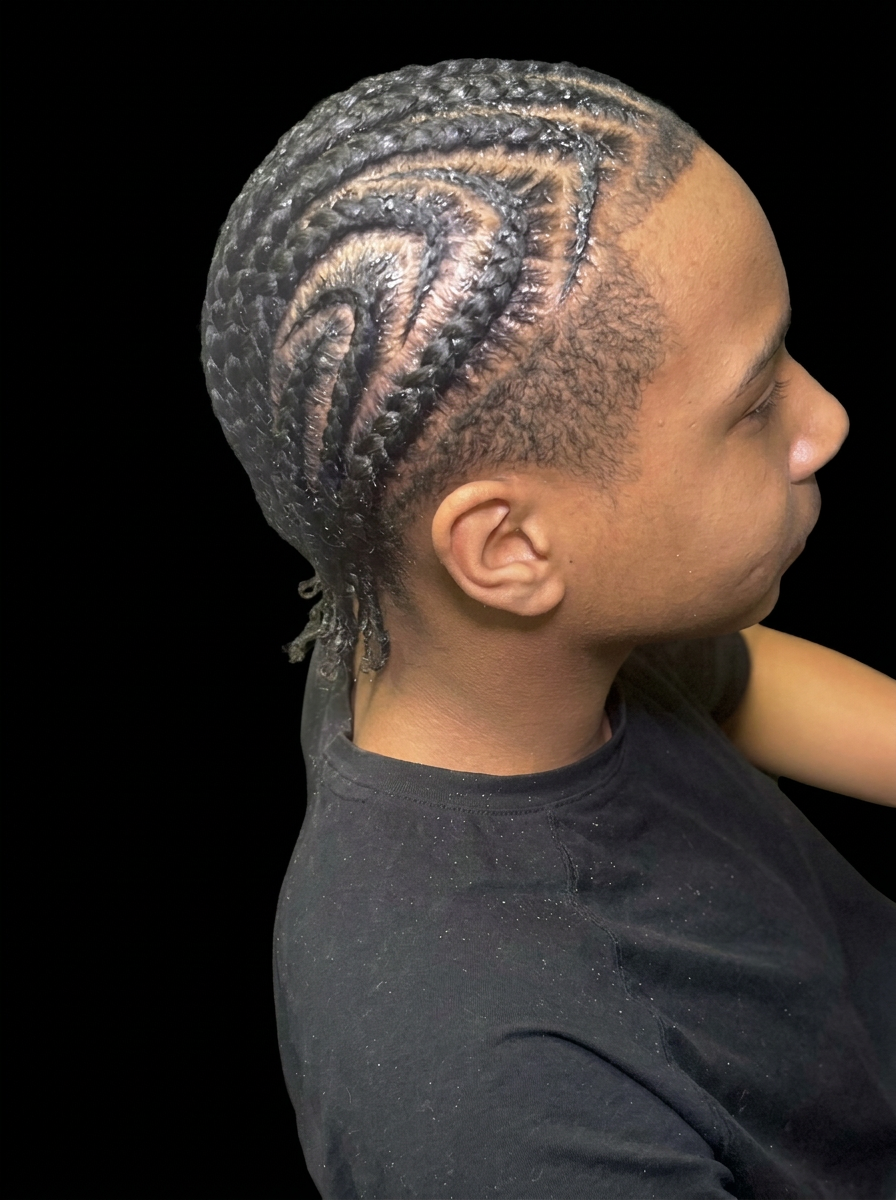 Mens Freestyle Stitch Straight Backs