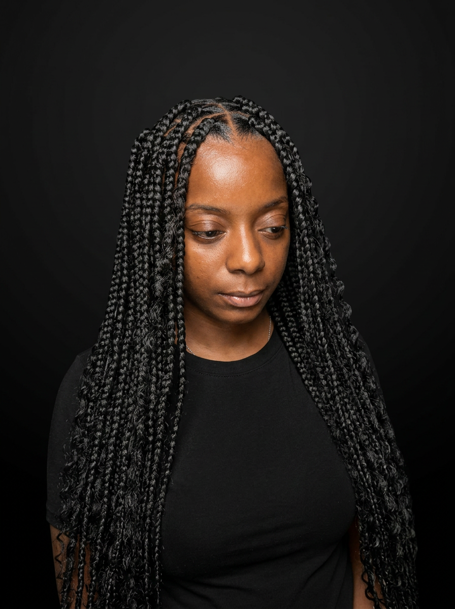 Long Box Braids — Extra Boho
