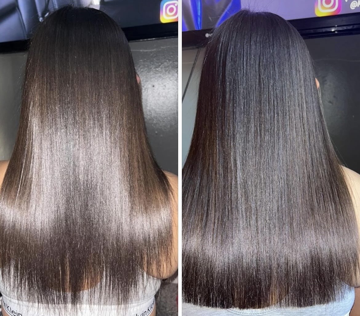 Silk Press & Trim