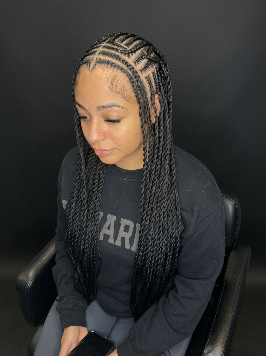 Tribal Braid Twists