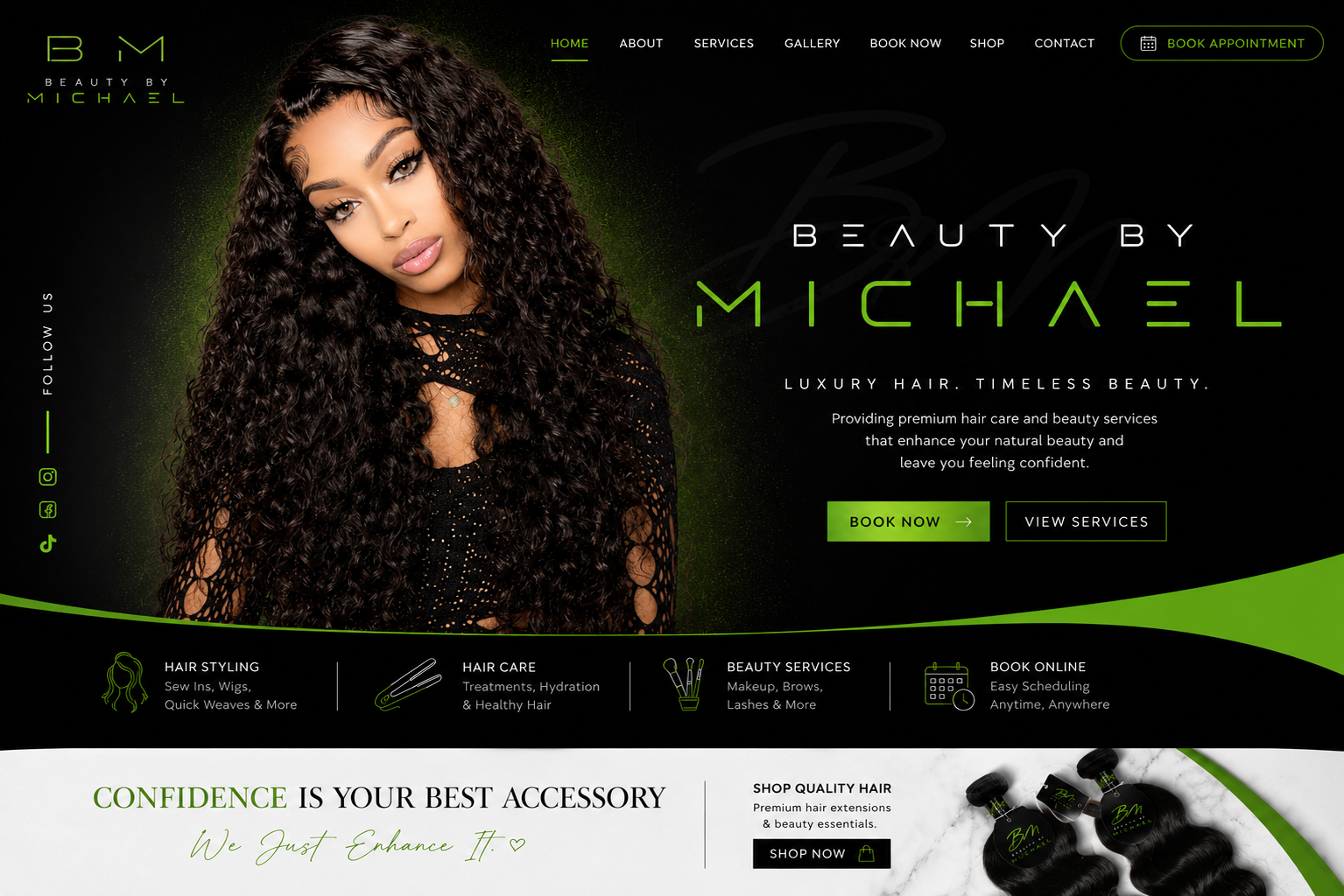 Beauty By Michael — luxury hair atelier cover